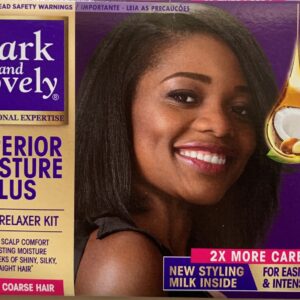 Dark and Lovely Moisture-plus No-lye Relaxer